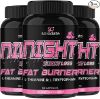 Picture of 3 Pack Night Time Fat Burner,Appetite Suppressant and Sleep Aid Supplement,Boost Metabolism,Weight Loss Pills for Women and Men,60 Capsules Healthier Diet Pills